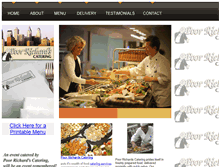 Tablet Screenshot of pr-catering.com